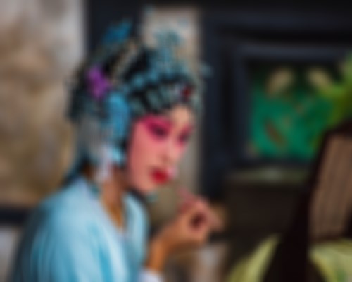 京剧摄影人注意